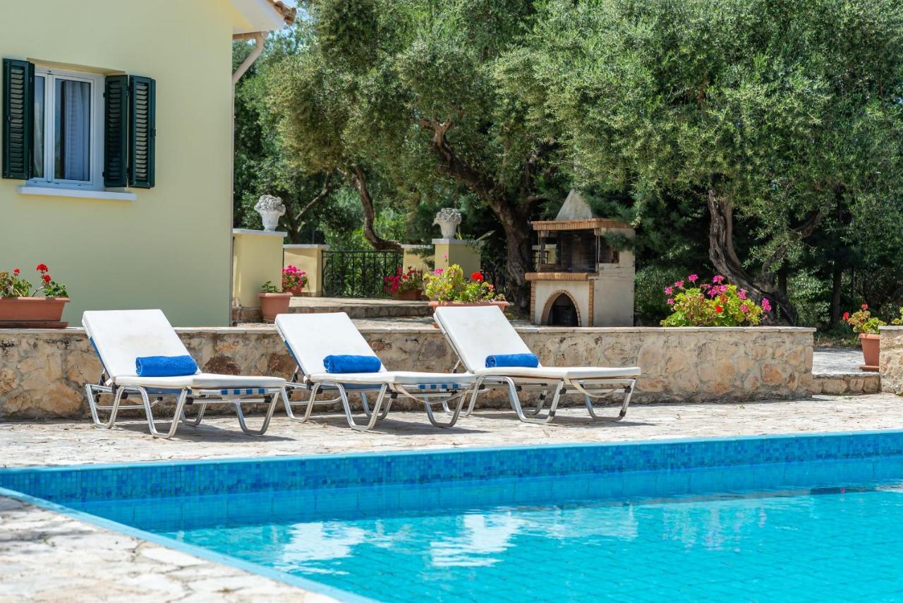 Olivegrove Villa - Nestled In Olive Trees With Private Pool, By Zantewize Tragaki Luaran gambar